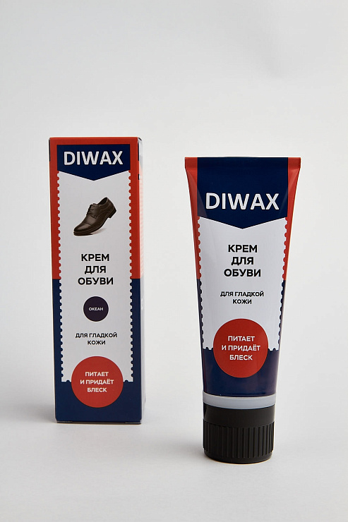 DIWAX Крем для обуви в тубе с губкой ОКЕАН 75 мл DIWAX цвет Синий