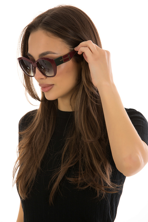 Очки BALDININI цвет Бордовый