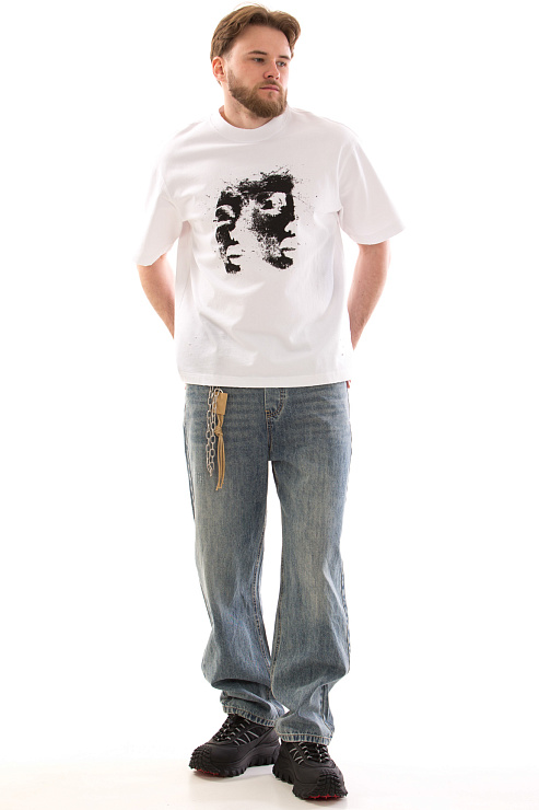 CHEERDUCK/4070 40334 ГОЛУБОЙ Джинсы мужские CHEERDUCK цвет Голубой