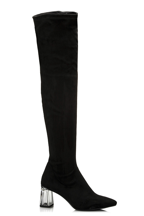 Ботфорты на каблуке TAMARIS цвет Черный