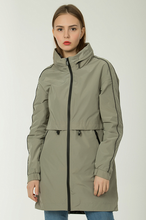 TOWMY 7039 ЗЕЛЕН. Ветровка женская TOWMY цвет Зеленый