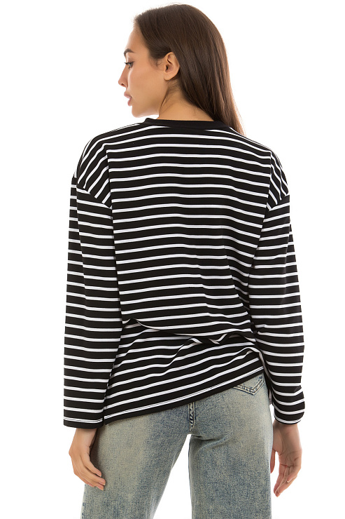 CHEERDUCK/FA 9908 ЧЕРНЫЙ Свитшот женский CHEERDUCK цвет Черный