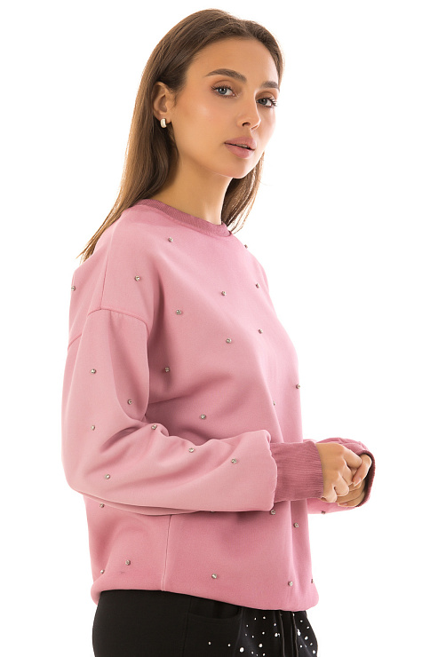 CHEERDUCK/MK 2006 РОЗОВЫЙ Свитшот женский CHEERDUCK цвет Розовый