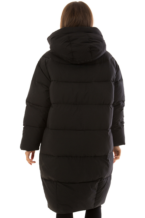 TOWMY 3262 ЧЕРНЫЙ Пуховик женский TOWMY цвет Черный
