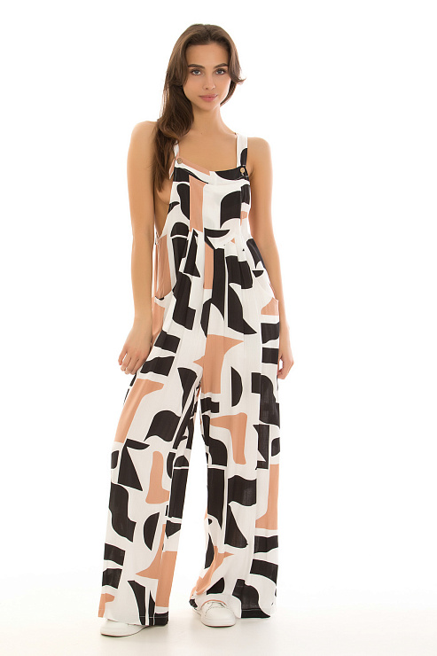 CHEERDUCK/2025 551155 МНОГОЦВЕТНЫЙ Комбинезон женский CHEERDUCK цвет Многоцветный