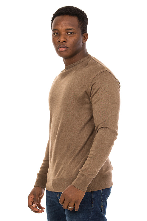 CHEERDUCK/BA 3764 КОРИЧНЕВЫЙ Джемпер мужской CHEERDUCK цвет Коричневый