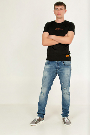 TYHO JEANS 02 Джинсы мужские CHEERDUCK цвет Синий