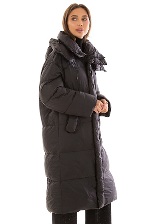 CHEERDUCK/5078 G-20 ЧЕРНЫЙ  Пуховик женский CHEERDUCK цвет Черный