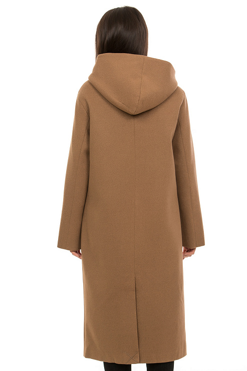 AOSILEIBANG 8832 КОРИЧН. Пальто женское AOSILEIBANG цвет Коричневый