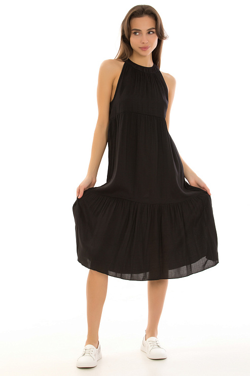CHEERDUCK/2025 3203 ЧЕРНЫЙ Сарафан CHEERDUCK цвет Черный