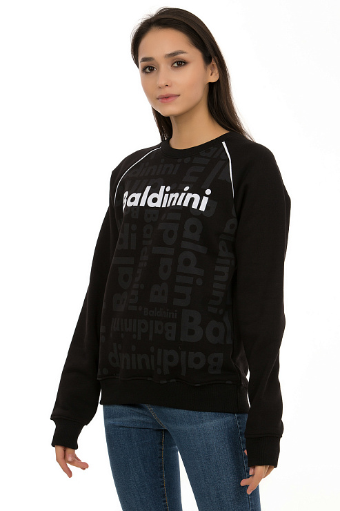BALDININI FPD04 NERO Свитшот женский BALDININI цвет Черный