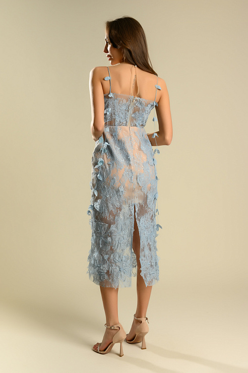 BELLABOA 111-258 ГОЛУБОЙ Платье женское BELLABOA цвет Голубой