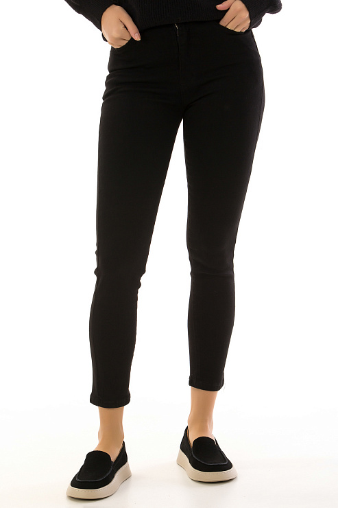 CHEERDUCK 7139 ЧЕРНЫЙ Джинсы женские CHEERDUCK цвет Черный