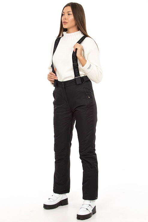 CHEER&DUCK/3055 62230 ЧЕРН. Брюки горнолыжные женские CHEERDUCK цвет Черный