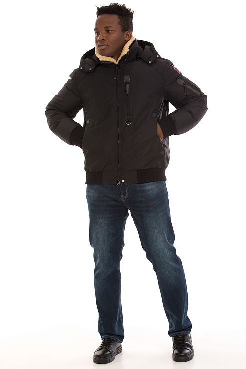 SHarK Force 823755 ЧЕРНЫЙ Пуховик мужской SHARK FORCE цвет Черный