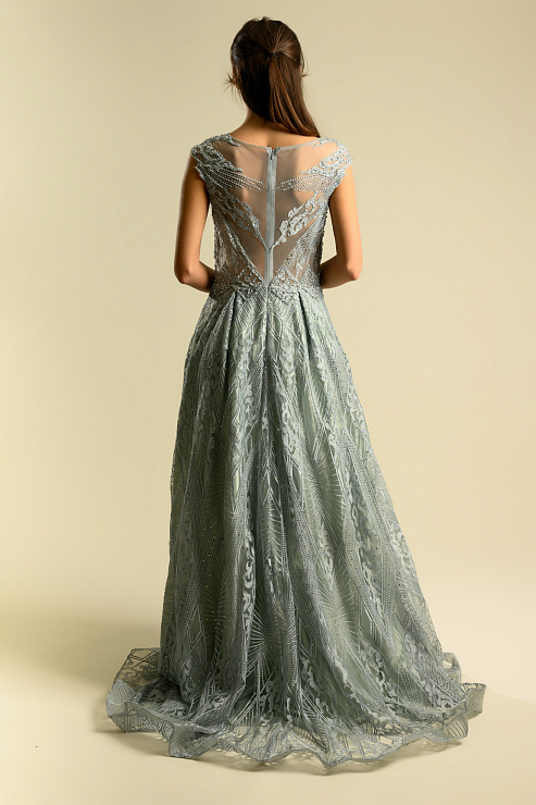 BELLABOA 1024 ГОЛУБОЙ Вечернее платье BELLABOA цвет Голубой