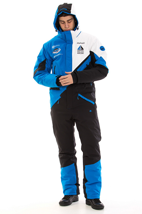 High Experience 1181 ЧЕРН. СИН. Комбинезон мужской HIGH EXPERIENCE цвет Белый