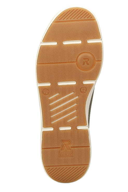 Слипоны RIEKER  цвет Зеленый