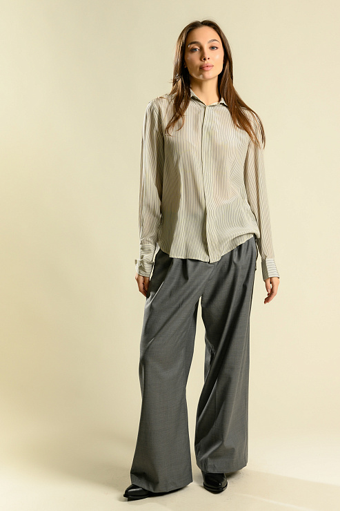 BELLABOA 200-34 СЕРЫЙ Рубашка женская BELLABOA цвет Серый