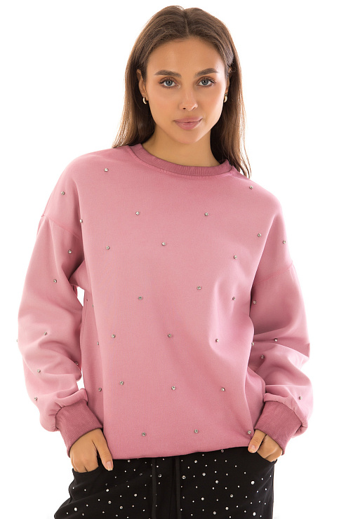 CHEERDUCK/MK 2006 РОЗОВЫЙ Свитшот женский CHEERDUCK цвет Розовый