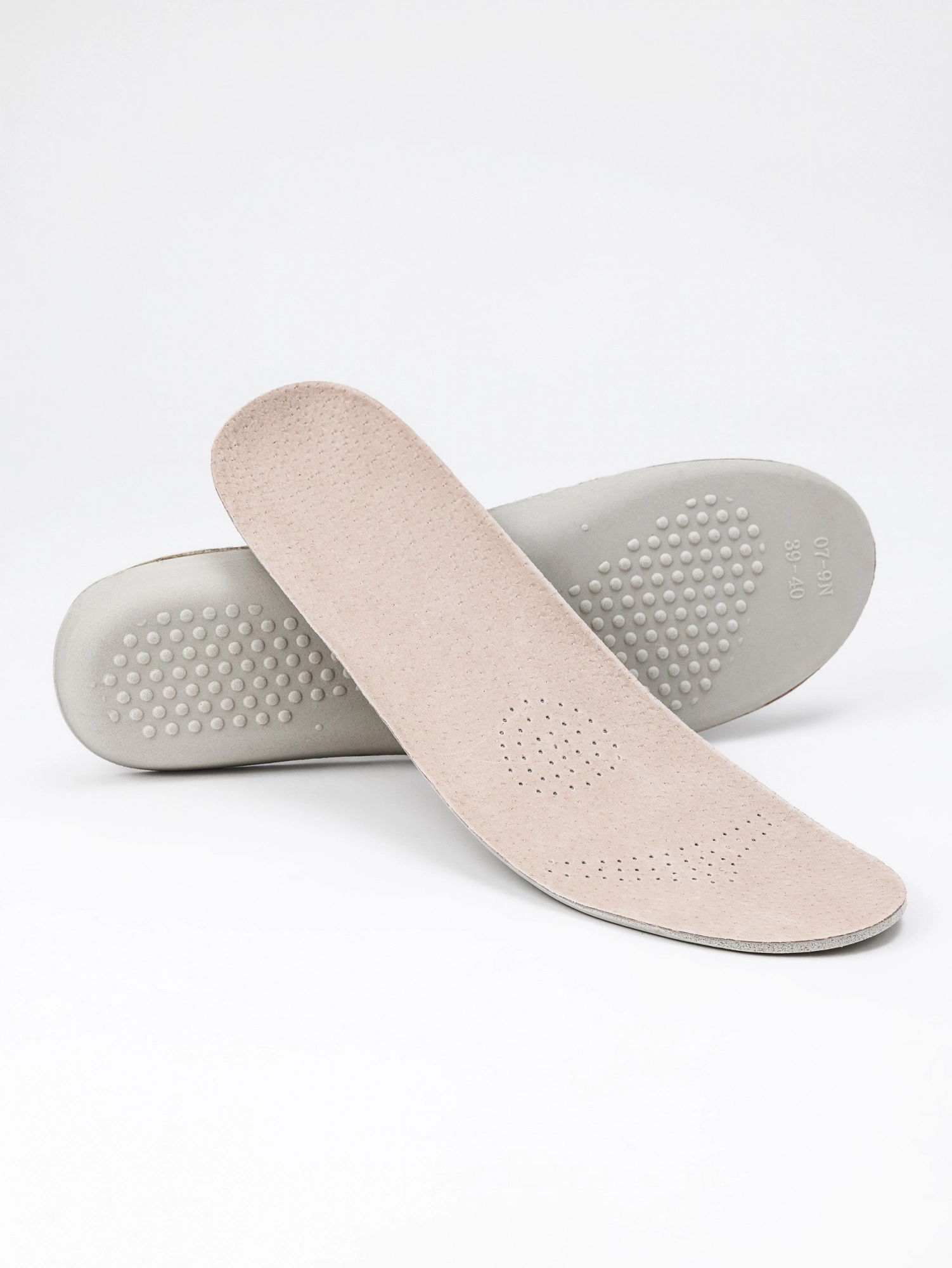 BRAUS Стельки LEATHER LATEX р. 37-38
